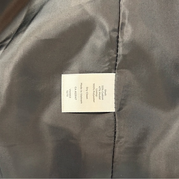 Talbots round neck zebra print longline jacket. Size 10. NWT. - Picture 3 of 9